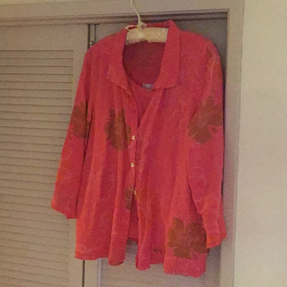 Erin London large blouse and tank top.